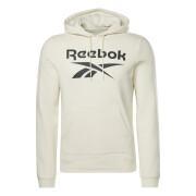 Fleece sweatshirt met capuchon en ritssluiting Reebok Identity