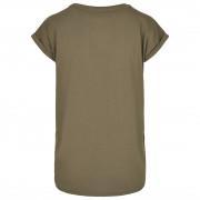 Dames-T-shirt Urban Classics organic extended shoulder