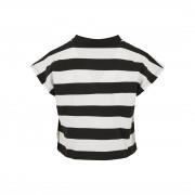 Dames-T-shirt Urban Classics stripe short