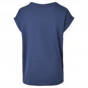 Dames-T-shirt Urban Classics extended shoulder (grandes tailles)