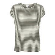 Gestreept dames-T-shirt Vero Moda Ava Plain