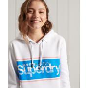 Klassieke hoodie voor dames Superdry Core Logo